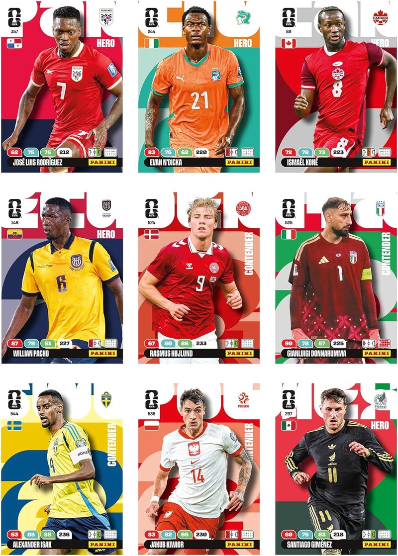 Panini Adrenalyn XL FIFA World Cup 2026 Official Trading Cards Collectible Football Card Game - Eco Blister - Image 1