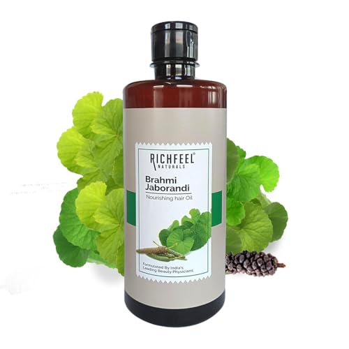 Richfeel Brahmi Jaborandi Hair Oil, 500ml - Image 1