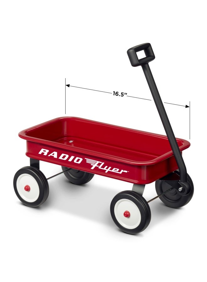 Radio Flyer 16.5  Retro Toy Wagon Exclusive   Red Wagon Toy  For 1.5  Years Old - Image 2