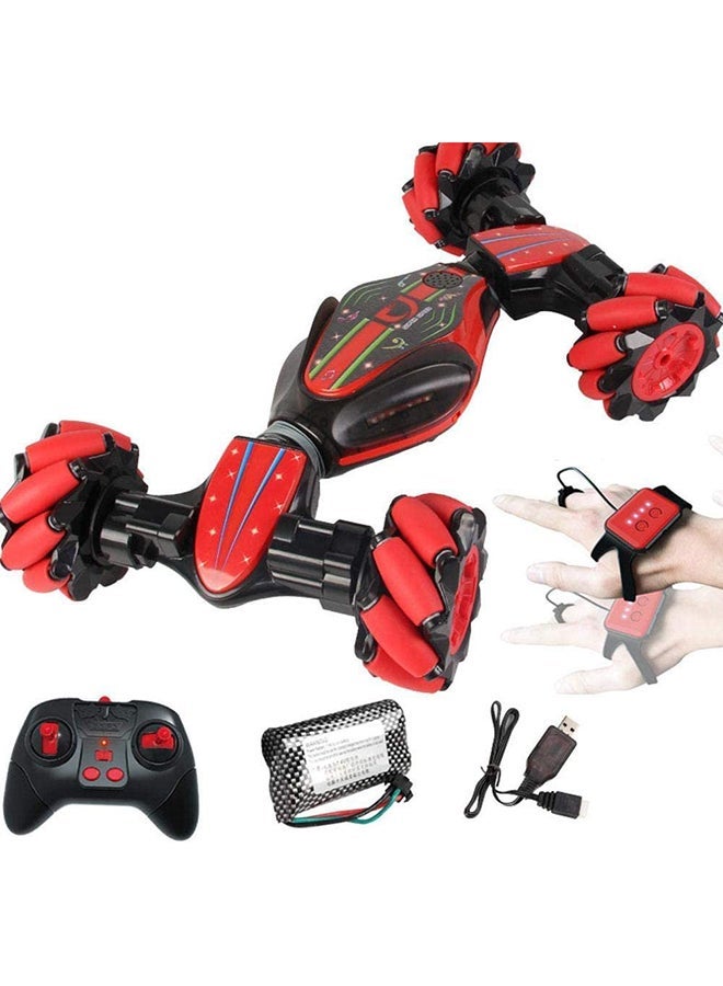 NIBEMINENT 2.4Ghz 4Wd Off Road Double-Sided Car With Gesture Sensor Watch Lights 38.5x28.8x15cm - Image 1