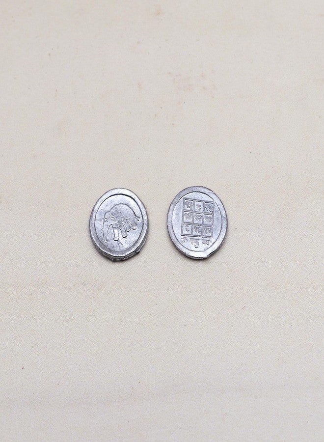 روليمولي ROLIMOLI Rahu Coins Ranga Remedy/تماثيل الرصاص لـ Rahu/Ketu/Kalsarp Dosh Shanti - للطفو في الماء - Jal Mein Pravahit Karne Ke Liye (2.5 سم | حزمة 11) - Image 3