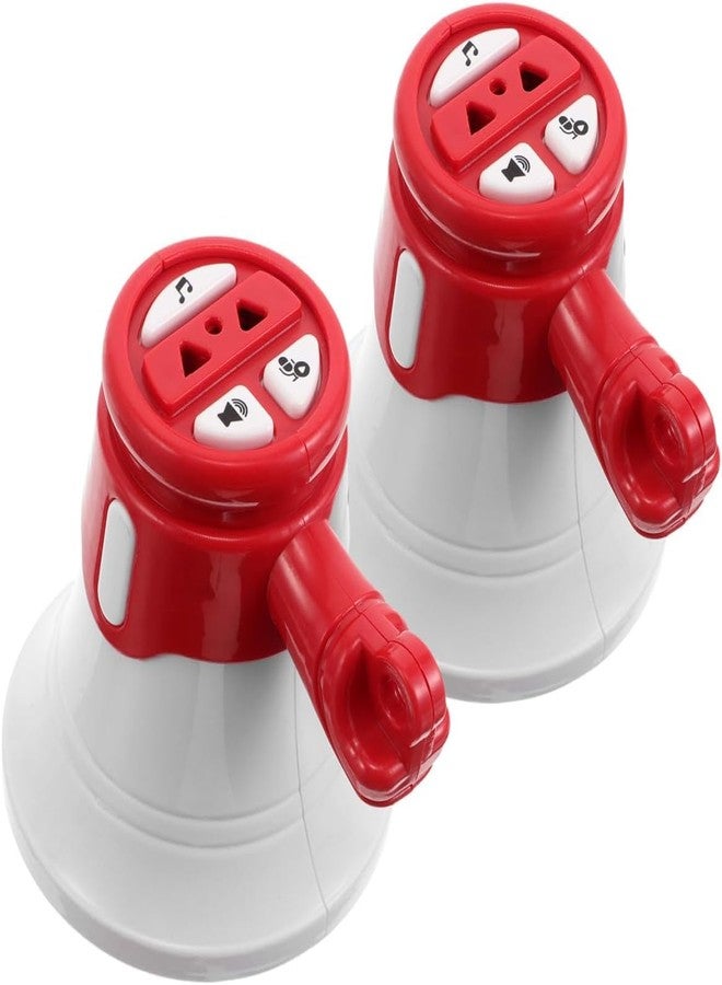 Rexez Mini Megaphone Toy for Kids – Portable Handheld Voice Amplifier with Siren Sound, Fun Role Play Toy for Boys & Girls - Image 2