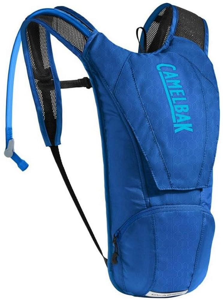 CAMELBAK حقيبة ترطيب دراجة كاميلباك كلاسيك بتصميم خفيف الوزن ومهوى مع خزان سعة 85 أونصة لركوب الدراجات اليومية باللون الأزرق اللازوردى والأزرق الذري 20 - Image 2
