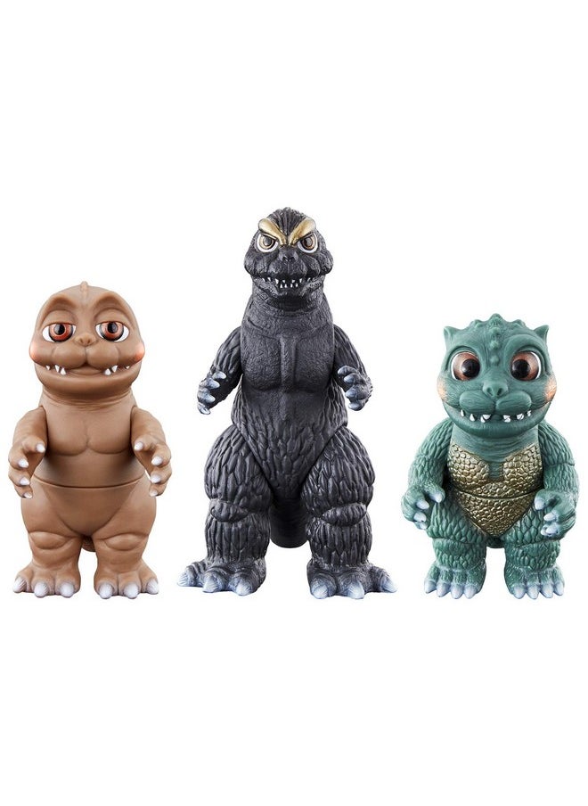 Bandai - Movie Monster Series Godzillakun (Monsters Doll Theatrical Godziban) (Kaiju Monster Puppet Show Gojiban) Soft Vinyl Figure - Image 1