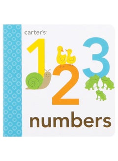 Carter's BBB1-11251 Learn to Count Number Board Book for Toddlers and Babies, 4.8" x 4.6"