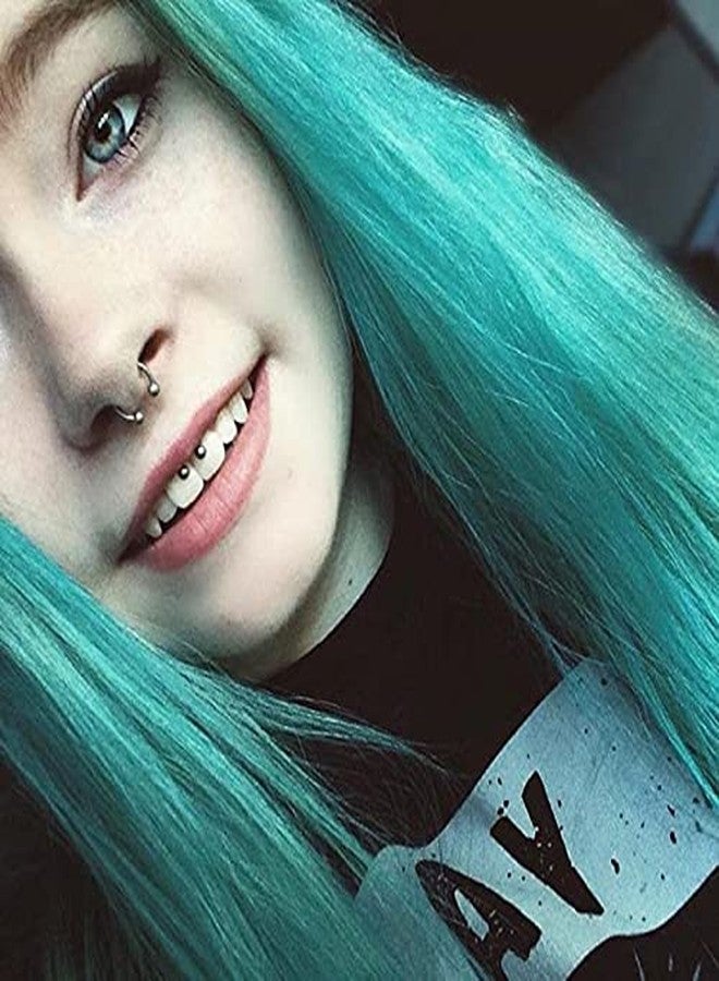 Longita Internally Threaded Septum Ring Silver Black Gold Septum Rings 16G Septum Piercing Surgical Steel Septum Jewelry Septum Nose Rings 16 Gauge Small Septum Ring Horseshoe with Replacement Balls - Image 4