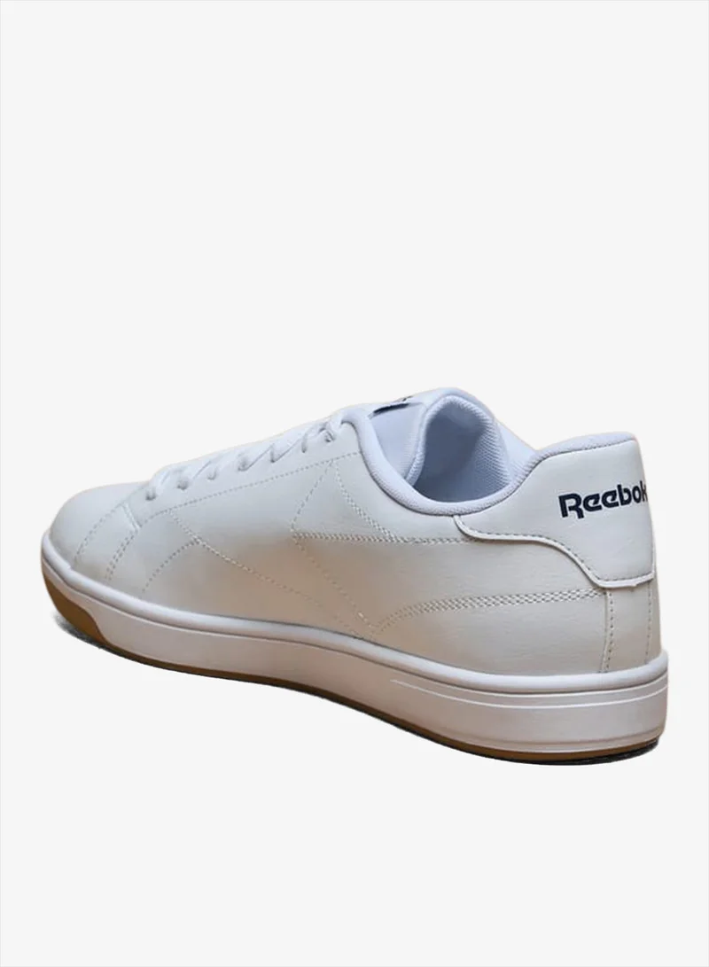 Reebok Mens Logo Print Sports Shoes with Lace-Up Closure - REEBOK COURT CLEAN