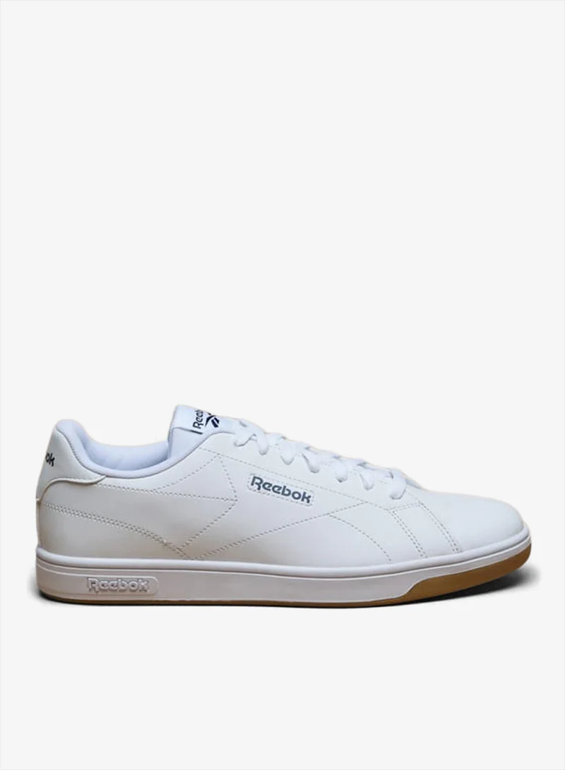 Reebok Mens Logo Print Sports Shoes with Lace-Up Closure - REEBOK COURT CLEAN