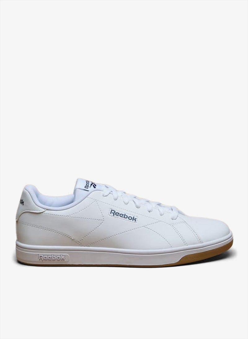 Reebok Mens Logo Print Sports Shoes with Lace-Up Closure - REEBOK COURT CLEAN - Image 1