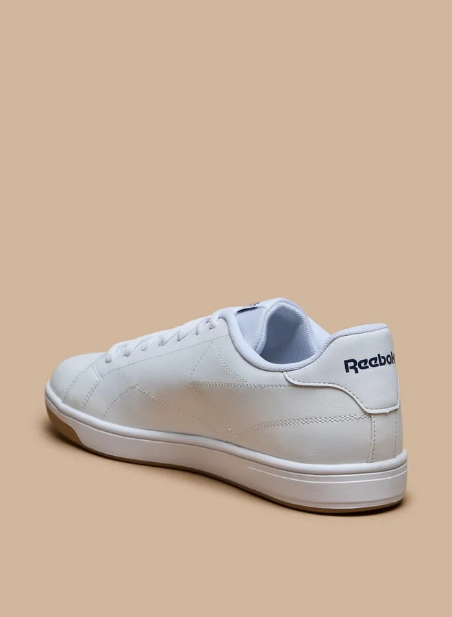 ريبوك Mens Logo Print Sports Shoes with Lace-Up Closure - REEBOK COURT CLEAN