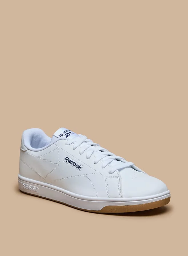 ريبوك Mens Logo Print Sports Shoes with Lace-Up Closure - REEBOK COURT CLEAN
