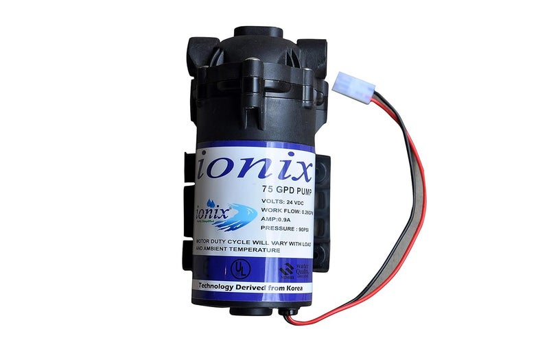 Ionix 75 GPD Ro Pump/RO Booster Motor with SMPS, 100% Copper Winding, Imported, Compatible with All RO Water purifiers - Image 2