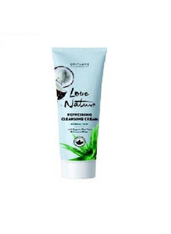 Oriflame Love Nature Refreshing Cleansing Cream With Organic Aloe Vera & Coconut Water  - Image 2