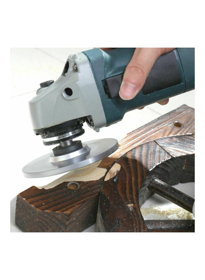 NIBEMINENT Sanding Carving Woodworking Eraser Wheel Silver - Image 2