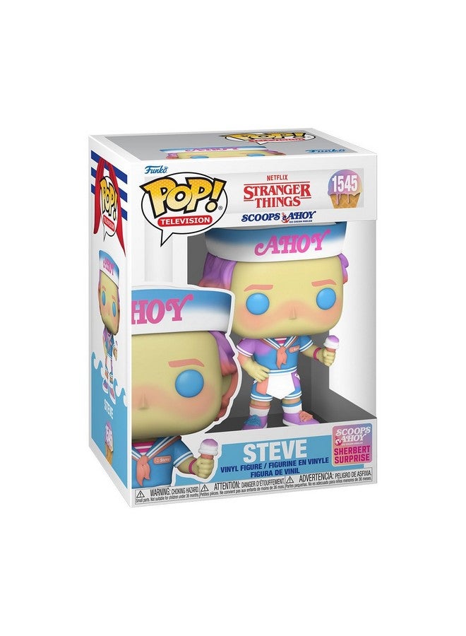 Funko POP! TV: Stranger Things - Steve Harrington - Stranger Thingseve - (Scoops Ahoy) - Collectable Vinyl Figure - Gift Idea - Official Merchandise - for Kids & Adults - TV Fans - Image 1