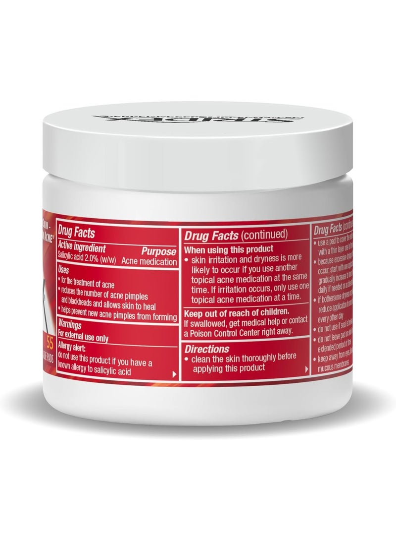 Stridex 55-Piece Medicated Soft Touch Pad White - Image 5