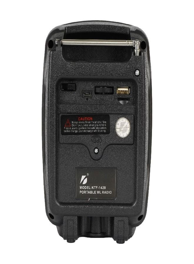 Ipega Wireless Band 3 Radio Music Player with USB & TF Card - Image 3