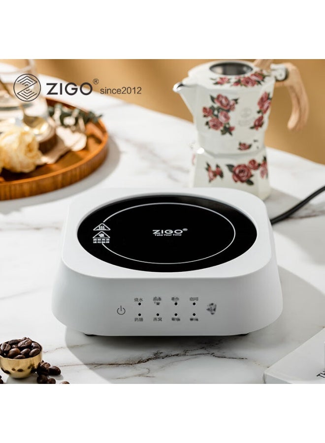 Zigo Moka Pot, Electric Ceramic Stove, 800w Power, Home Mini Tea Maker, Heating Stove, Home Use - Image 1