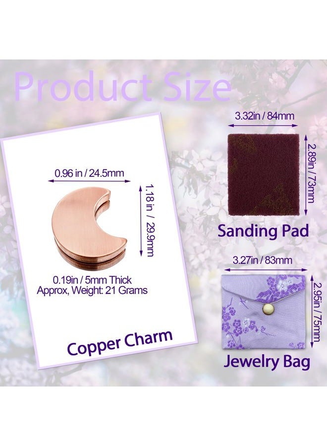 HaoTuJoho Alternative Flower Food for Fresh Cut Flowers, Copper Charm, Moon-Shaped 1 Pcs - Image 5