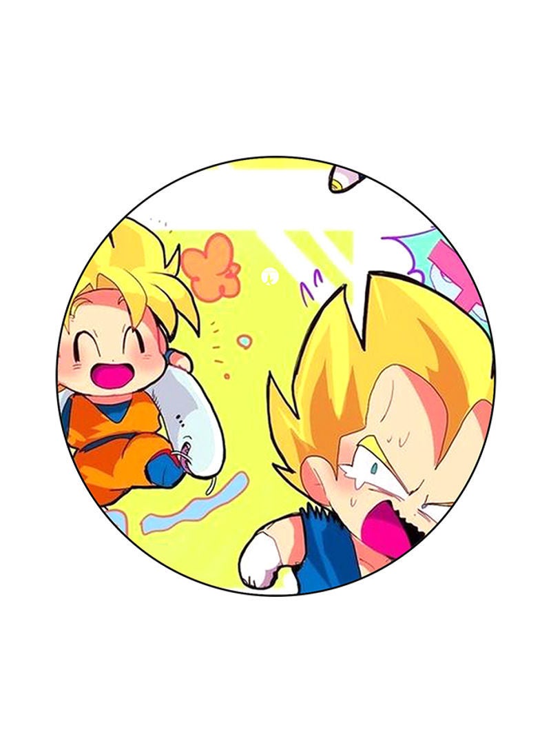 RKN Dragon Ball Print Mouse Pad Multicolour
