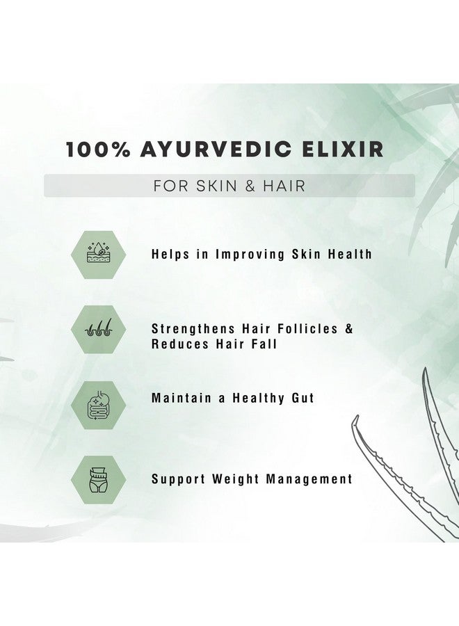 Four Seasons Aloevera Juice 1000ml | Rejuvenates Skin and Hair | Natural Juice for Better Digestion and Glowing Skin | No Added Sugar | 100% Ayurvedic Natural (1) - Image 3