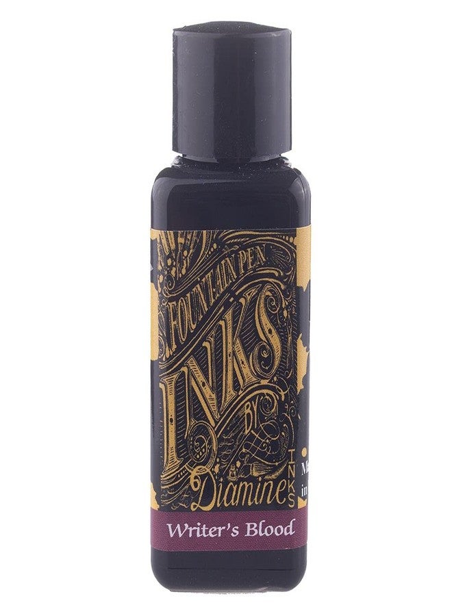 Diamine Fountain Pen Ink 30ml -Writer's Blood - Image 1