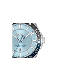 HUGO BOSS HUGO BOSS WATCH ROUND ANALOG MEN'S LIGHT BLUE CASE WATCH - 1514207  - Image 4