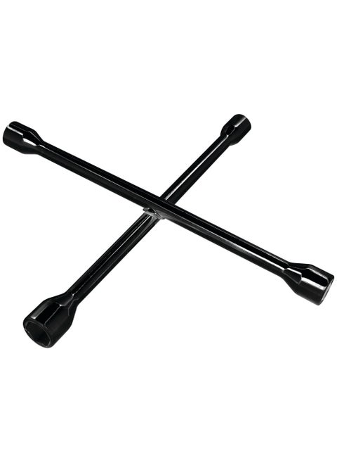 Performance Tool W2 Black 14-Inch Metric 4-Way Cross Lug Wrench