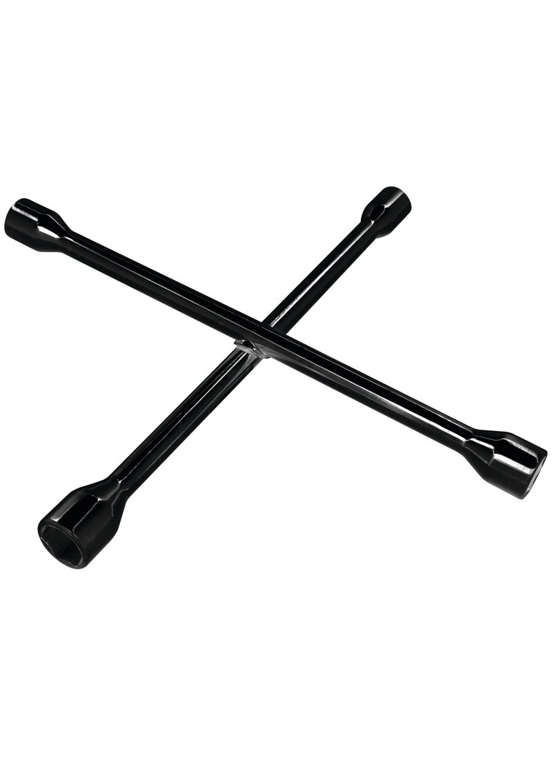 Performance Tool Performance Tool W2 Black 14-Inch Metric 4-Way Cross Lug Wrench  - Image 1