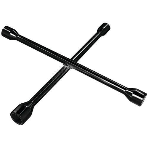 Performance Tool W2 Black 14-Inch Metric 4-Way Cross Lug Wrench - Image 5