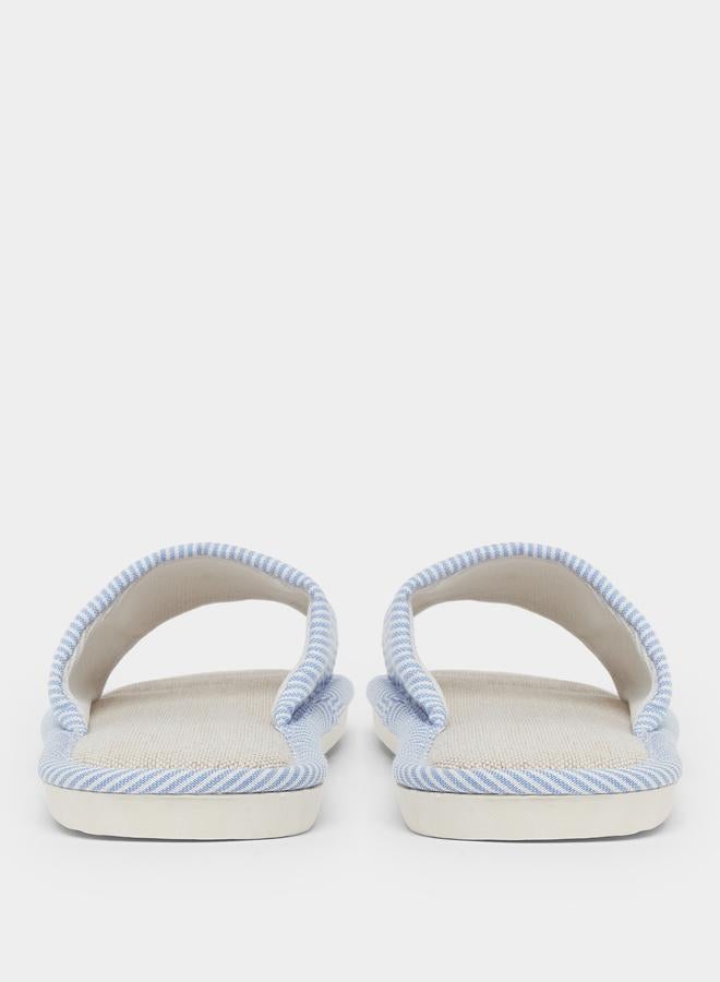 Take Two Striped Bathroom Slippers - Image 4