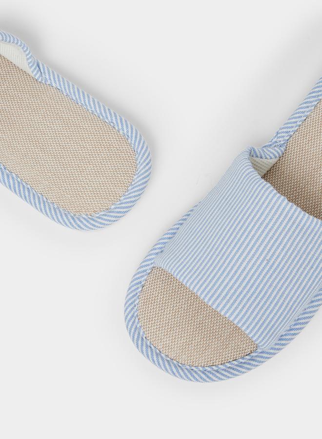 Take Two Striped Bathroom Slippers - Image 3