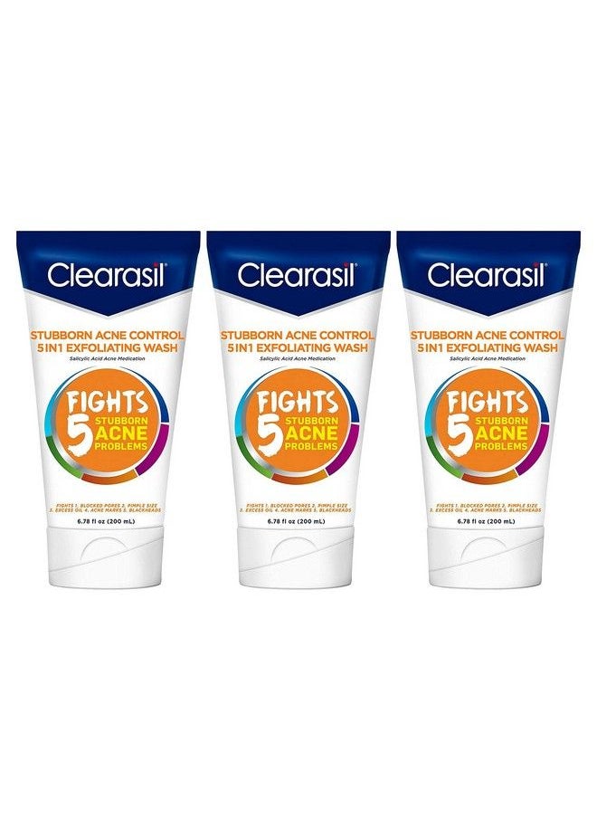 Clearasil Ultra 5In1 Exfoliating Wash 6.78 Oz. (Pack Of 3)  - Image 2