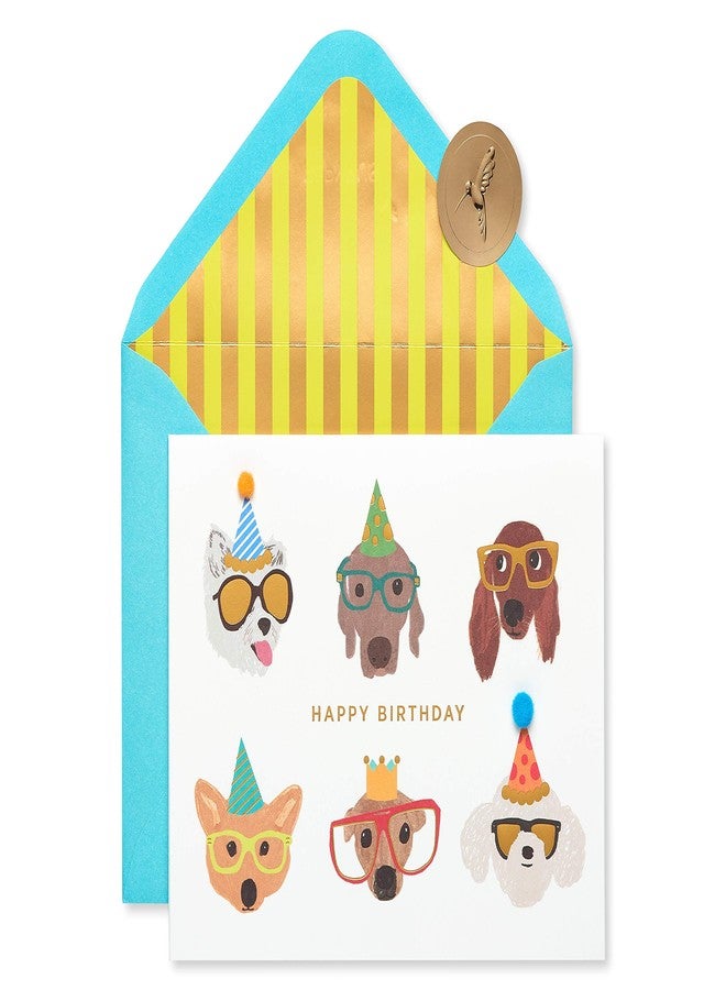 Papyrus Dog Birthday Card (Celebrating You Today) - Image 1