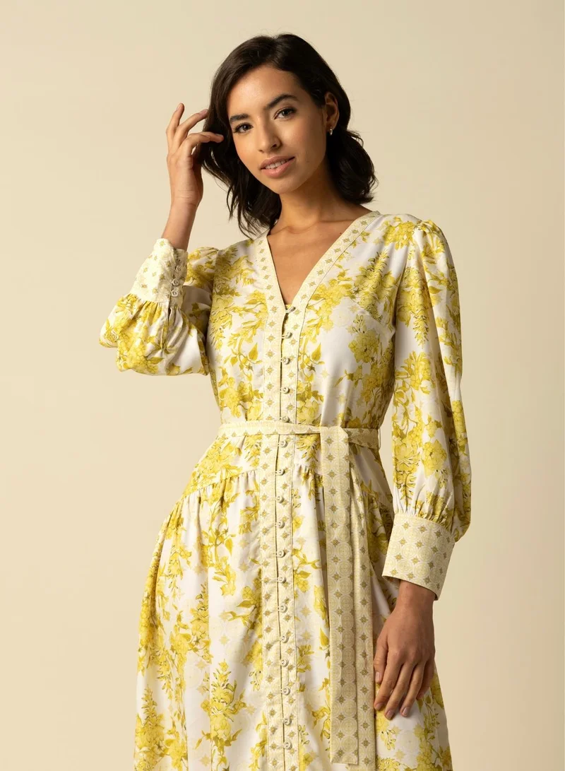 Raishma Aaliyah Yellow Dress