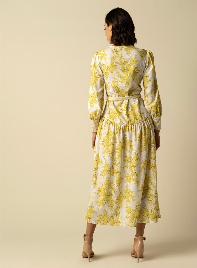 Raishma Aaliyah Yellow Dress - Image 3