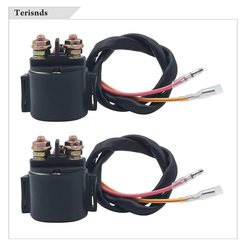 Terisnds Starter Solenoid Relay for Honda TRX300EX TRX400EX FOURTRAX SPORTRAX 1993-2007 - 2 Pieces - Image 2