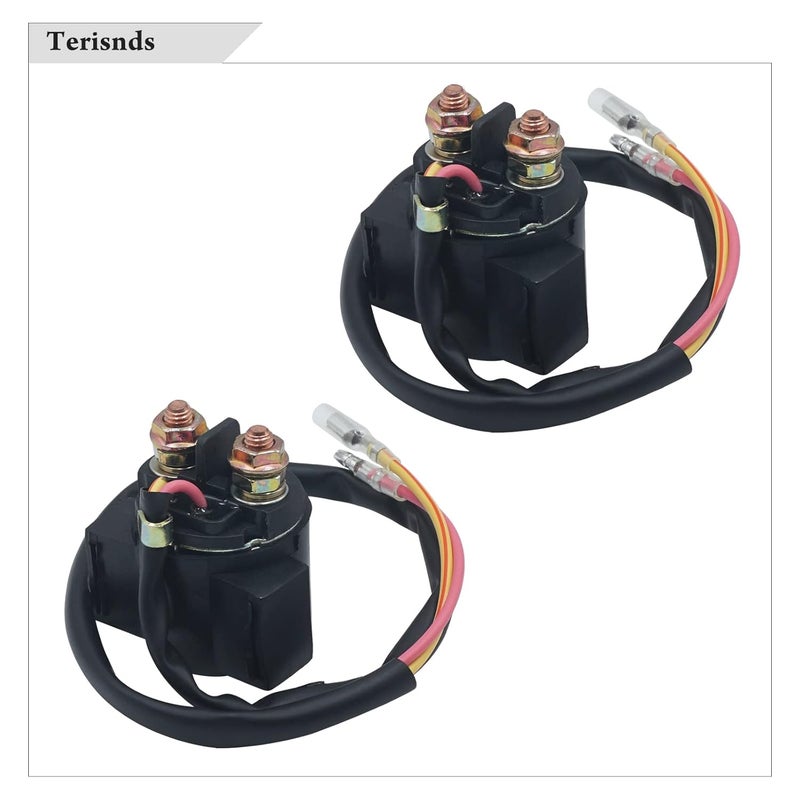 Terisnds Starter Solenoid Relay for Honda TRX300EX TRX400EX FOURTRAX SPORTRAX 1993-2007 - 2 Pieces - Image 3