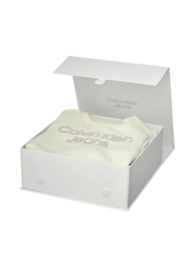 Calvin Klein Jeans - Baby Multi Piece Set - Cotton Blend, Grey - Image 1