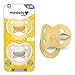 Medela Baby Pacifier 618 Months BPAFree Lightweight Orthodontic 2Pack Pastel Sunflower and Neutral - Image 2