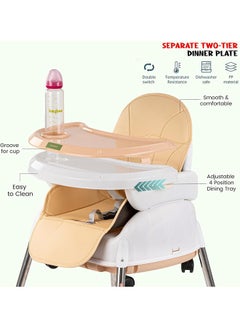 ORiTi 4-In-1 Baby Portable Dining Table With Wheels  - Image 2