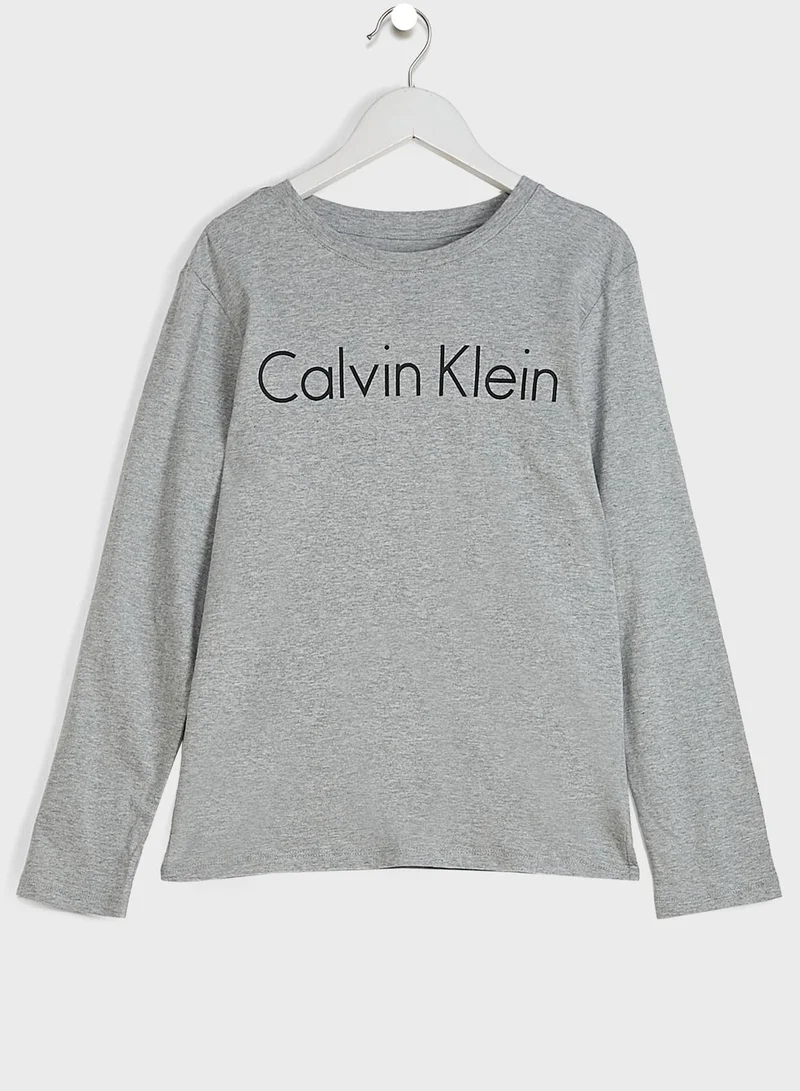 CALVIN KLEIN Youth Logo Pyjama Set