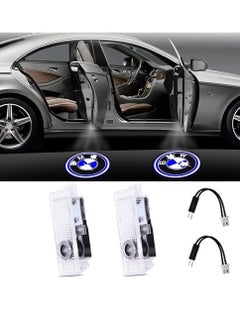 RATSAW 2Pcs Car Door Lights Logo Projector HD Welcome Lights Puddle Lights Compatible for BMW Accessories1 2 3 4 5 6 7 Series M3 M5 X1 X3 X4 X5 X6 Series  - Image 1