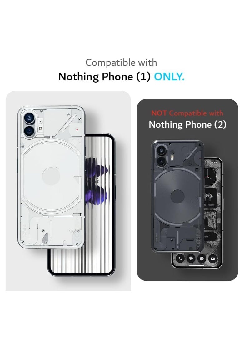 JAJEEK Case Compatible with Nothing Phone 1 6.55 inch, Liquid Jelly Silicone Nothing Phone 1 Cover, Anti Scratch Flexible Shockproof Protective Case for Nothing Phone 1 - Premium, Durable, and Stylish Protection - Image 2