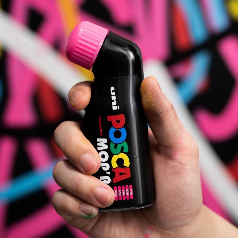 Posca MOP’R PCM-22 Multi Surface Permanent Paint Marker, Box of 8 Assorted Colors - Image 5