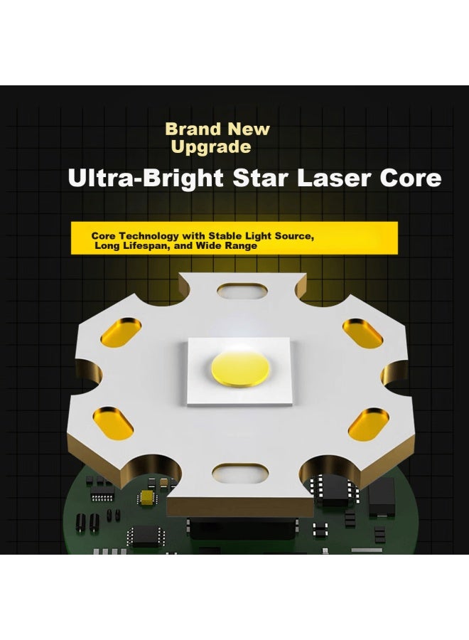 Thermarest Led Flashlight High Brightness Floodlight Long Range Long Battery Life Rechargeable Emergency Outdoor Portable Spotlight - Image 4