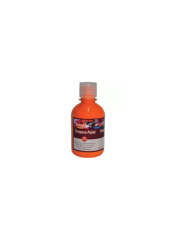 Artmate Tempera Poster (orange Yellow) - 250 Ml