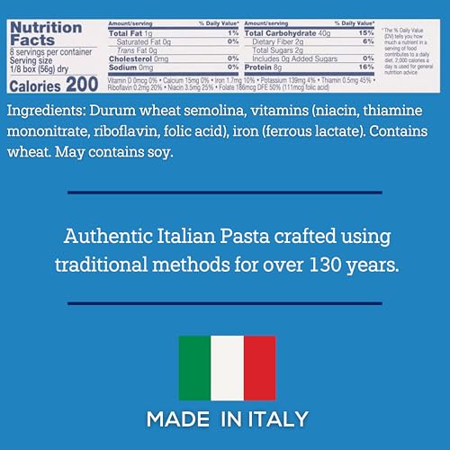 De Cecco Spaghetti No 12 Pasta 16 Oz Authentic Slow Dried Made with Durum Wheat Versatile Pasta for Sauces  Recipes Made in Italy - Image 5