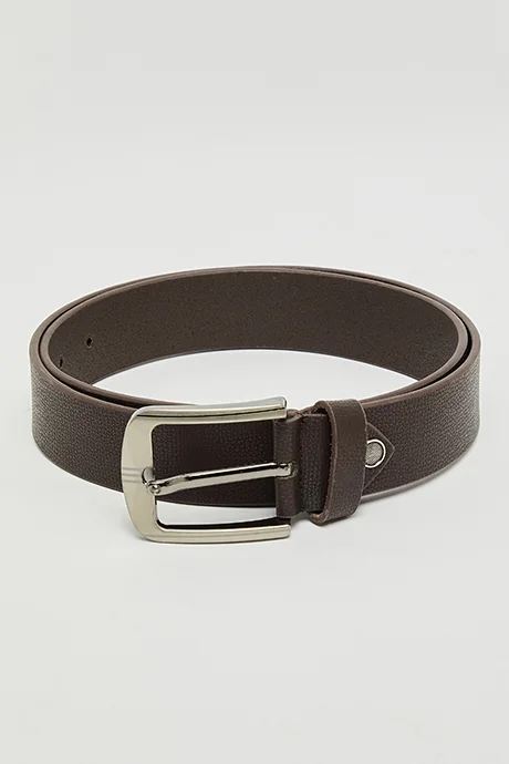 أر أند بي Solid Buckle Belt