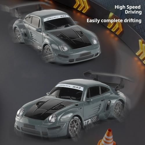 Jack Royal Tokyo Drift High Speed Remote Control 1:20 Scale Drift Car | 20Kmph, 2.4Ghz | Rc Drifting Car 4 Wheel Drive Boost Mode Long Range Remote Hard Plastic Top with LED Head Light - Image 5
